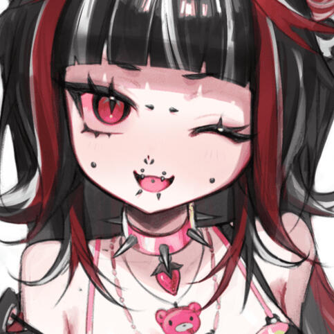strawbz pfp art by xstaroth